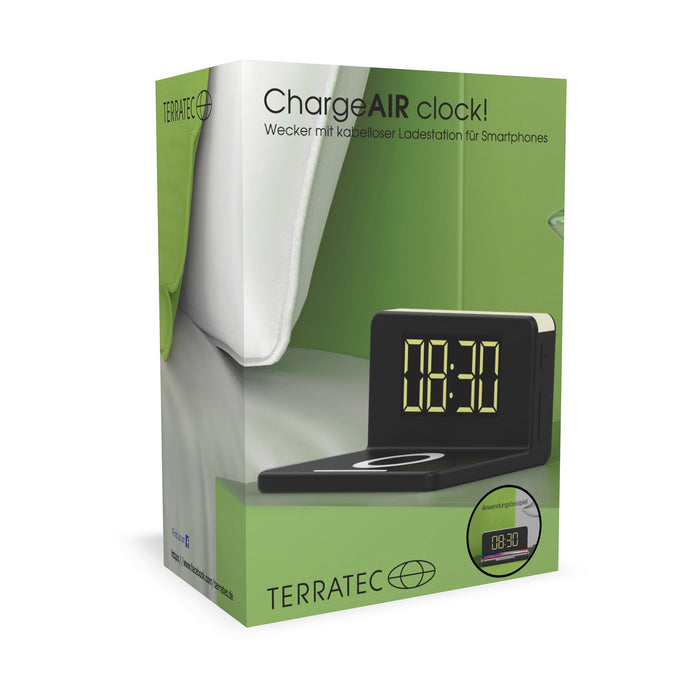 EAN 4040895006349 - Terratec ChargeAir Reloj despertador digital Negro, Amarillo imagen 5