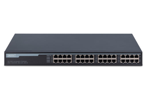 EAN 4016032430377 - Digitus DN-95116 switch Gigabit Ethernet (10/100/1000) Energía sobre Ethernet (PoE) 1U Gris imagen 2