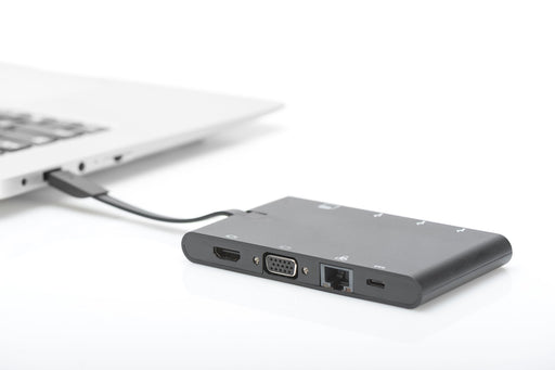 EAN 4016032441250 - Digitus DA-70865 base para portátil y replicador de puertos Alámbrico USB 3.2 Gen 1 (3.1 Gen 1) Type-C Ne imagen 2