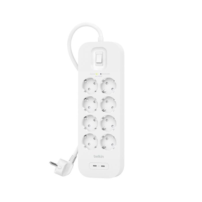 EAN 745883886661 - Belkin SRB004VF2M Blanco 8 salidas AC 2 m imagen 1