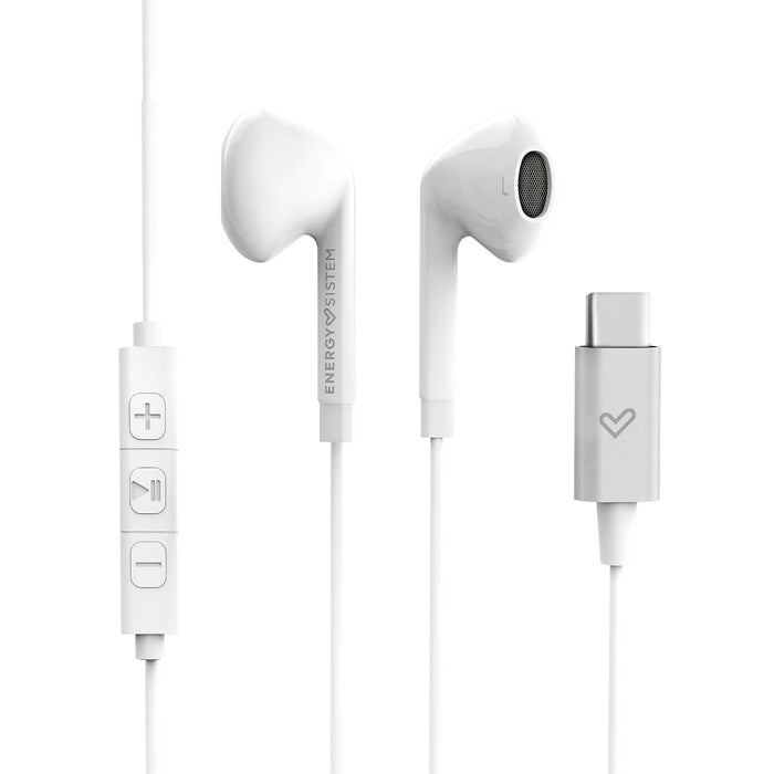 EAN 8432426448999 - Energy Sistem Smart 2 Type C Auriculares Alámbrico Dentro de oído Llamadas/Música USB Tipo C Blanco imagen 3