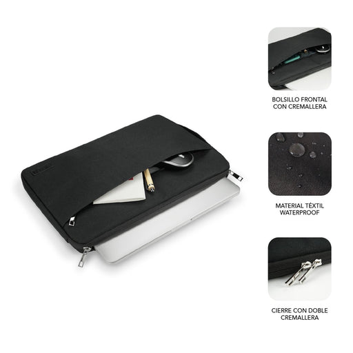 EAN 8436586741471 - SUBBLIM SUB-LS-0PS0001 maletines para portátil 35,6 cm (14") Negro imagen 2