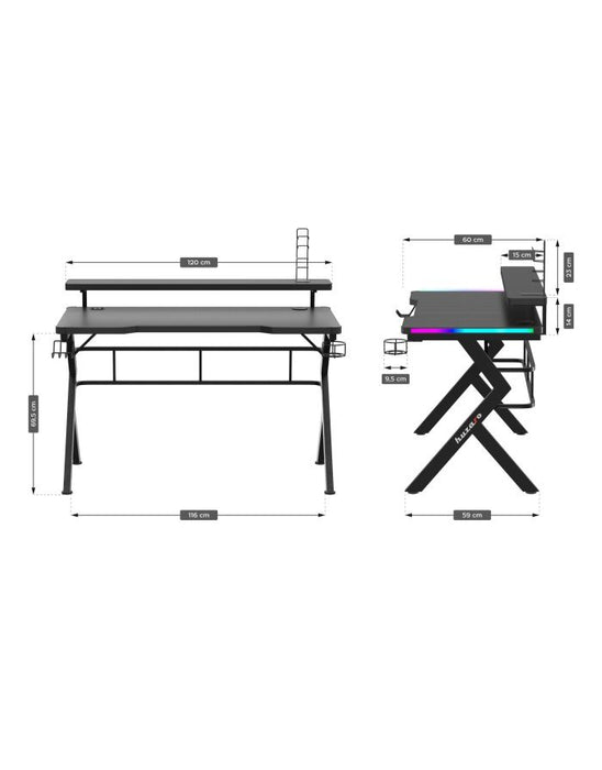 EAN 5903796010473 - Huzaro Hero 5.0 RGB Negro imagen 15