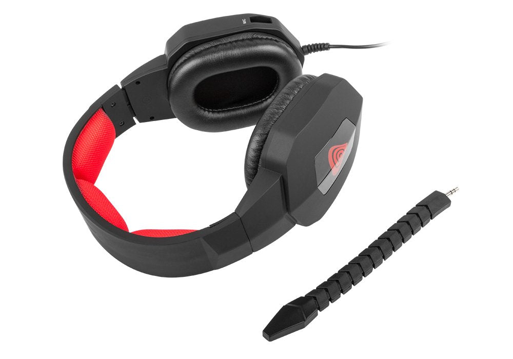 EAN 5901969401226 - GENESIS H59 Auriculares Alámbrico Diadema Juego Negro, Rojo imagen 2