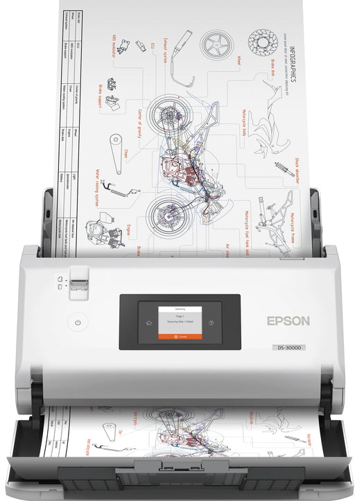 EAN 8715946676562 - Epson WorkForce DS-30000 ‎ Escáner alimentado con hojas 600 x 600 DPI A3 Blanco imagen 1