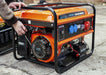 EAN 5905090330356 - Extralink EX.30356 motor-generador 5000 W 25 L Negro, Naranja imagen 3