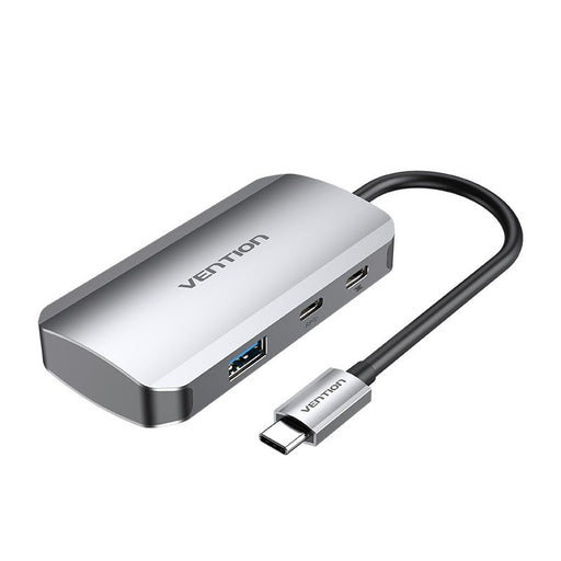 EAN 6922794753464 - Vention TNDHB hub de interfaz USB Tipo C 5000 Mbit/s Gris imagen 1
