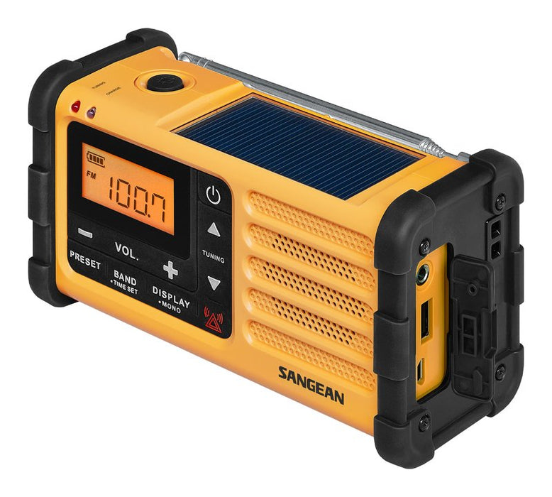 EAN 4711317993584 - Sangean MMR-88 radio Portátil Digital Negro, Amarillo imagen 1