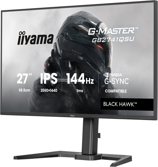 EAN 4948570127450 - iiyama G-MASTER GB2741QSU-B1 pantalla para PC 68,6 cm (27") 2560 x 1440 Pixeles Negro imagen 3