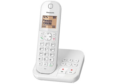 EAN 5025232836574 - Panasonic KX-TGC420 Teléfono DECT Identificador de llamadas Blanco imagen 1