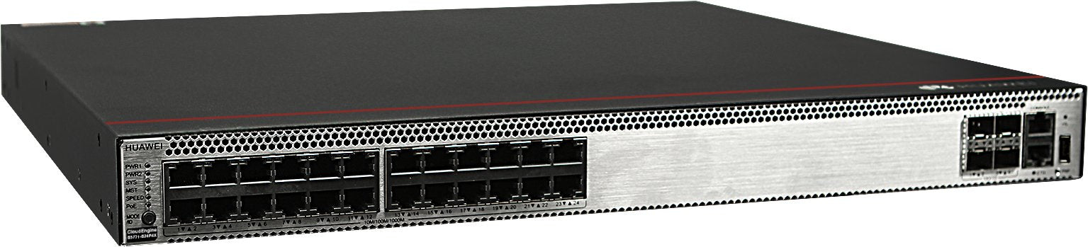 EAN 6901443243839 - Huawei S5731-S24P4X Gestionado L3 Gigabit Ethernet (10/100/1000) Energía sobre Ethernet (PoE) 1U Negro, P imagen 2