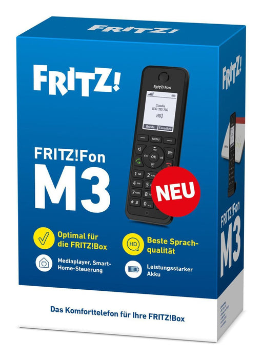 EAN 4023125030970 - Fon M3 Teléfono DECT Identificador de llamadas Negro imagen 7