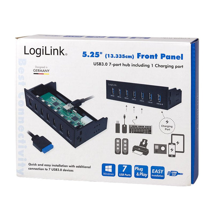 EAN 4052792053012 - LogiLink UA0342 lector de tarjeta Interno Negro imagen 5