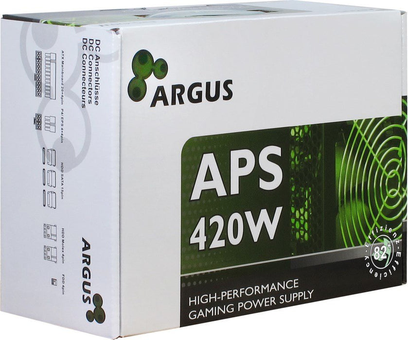 EAN 4260133126008 - Inter-Tech Argus APS unidad de fuente de alimentación 420 W 20+4 pin ATX ATX Negro imagen 4