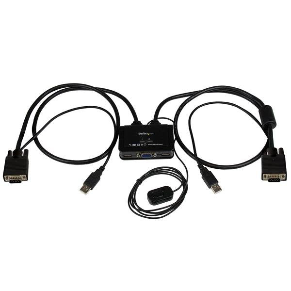 EAN 0065030858625 - StarTech.com SV211USB interruptor KVM Negro imagen 1