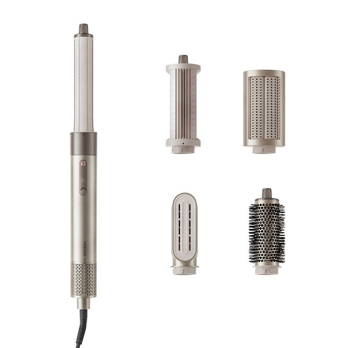 EAN 6976233673509 - Dreame Airstyle Herramienta de peinado con múltiples accesorios Caliente Oro, Titanio 1200 W 2,7 m imagen 1
