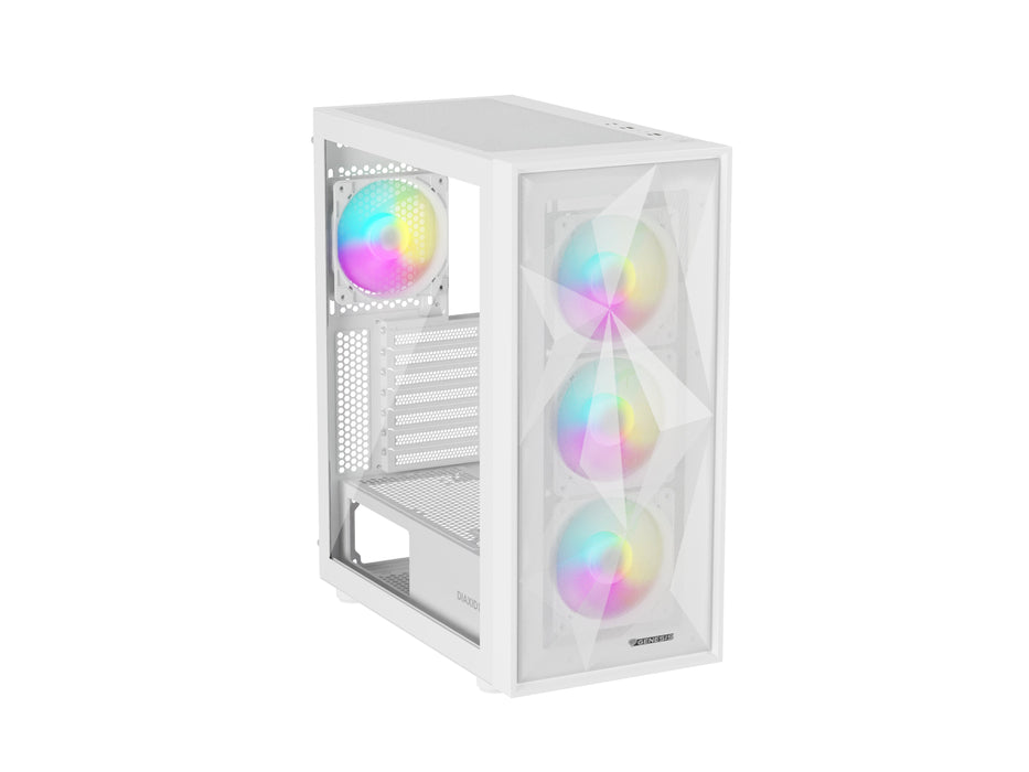 EAN 5901969444544 - GENESIS Diaxid 605 ARGB Midi Tower Blanco imagen 5