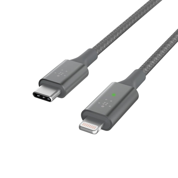 EAN 0745883811373 - Belkin Smart LED USB-C to Lightning Gris imagen 4