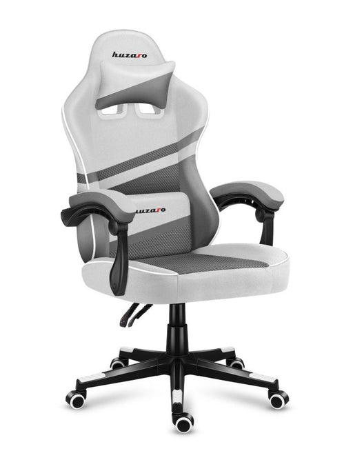 EAN 5903796013191 - Huzaro FORCE 4.4 Silla para videojuegos de PC Asiento (de seguridad) de butaca Gris, Blanco imagen 1
