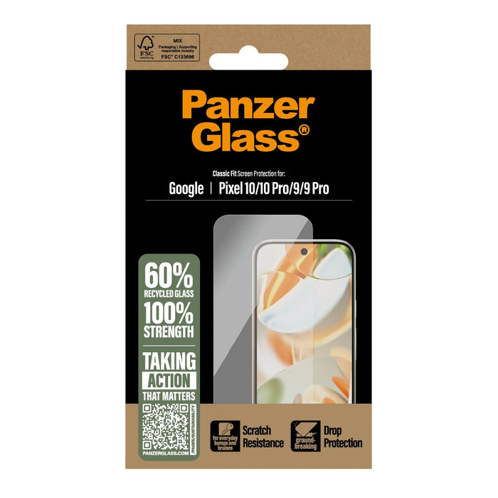 EAN 5715685029011 - PanzerGlass ® Screen Protector Google Pixel 10 | 10 Pro | 9 | 9 Pro | Classic Fit Protector de pantalla 1 imagen 3