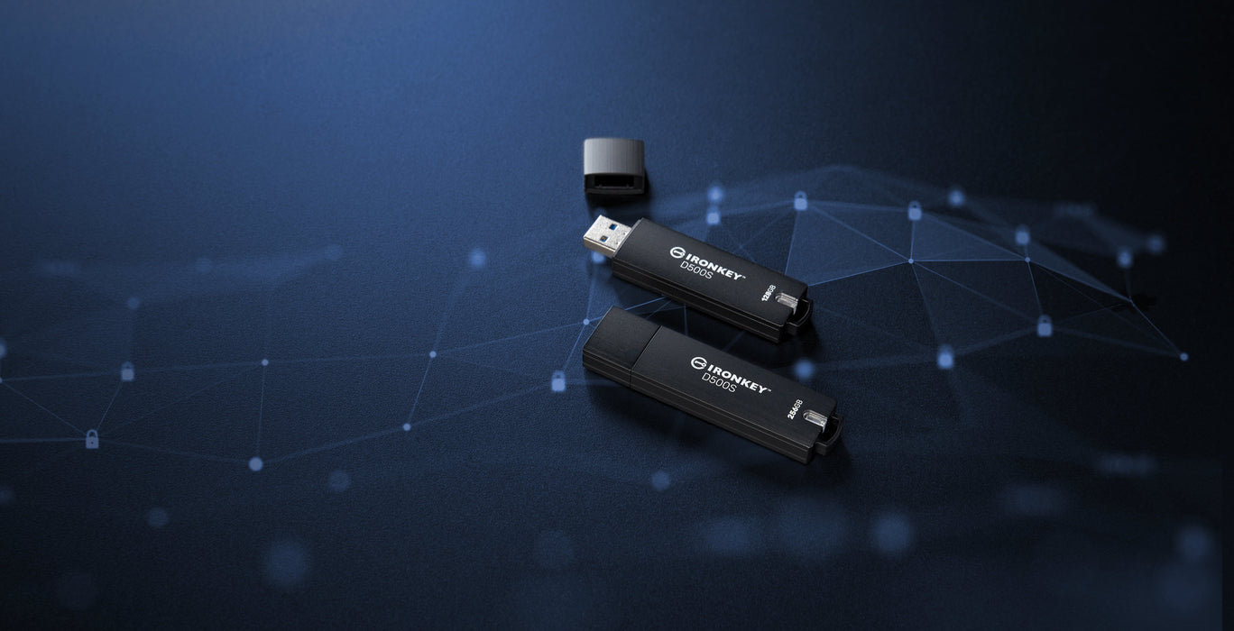 EAN 0740617334746 - Kingston Technology IronKey D500S unidad flash USB USB tipo A 3.2 Gen 1 (3.1 Gen 1) Negro imagen 8