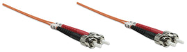 EAN 0766623515757 - Intellinet 1m ST/ST Cable de fibra óptica e InfiniBand Naranja imagen 2