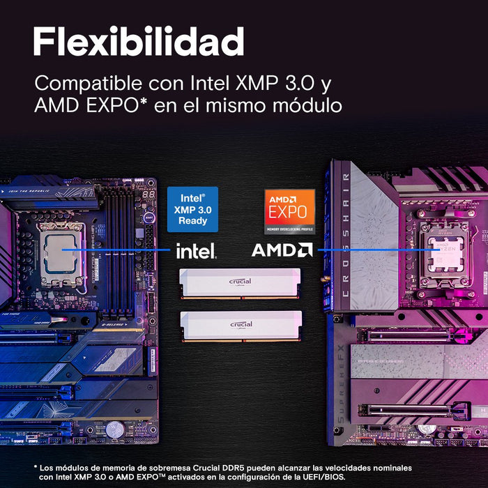 EAN 0649528947000 - Crucial Pro CP2K32G60C40U5W módulo de memoria 64 GB 2 x 32 GB DDR5 imagen 4