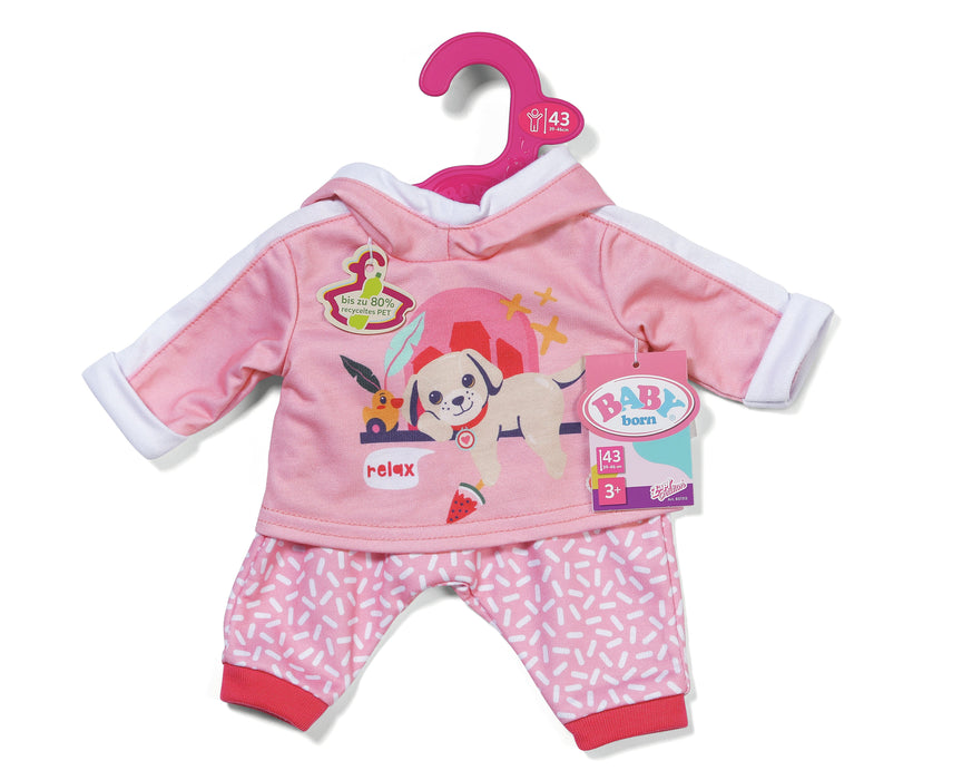 EAN 4001167837313 - BABY born Jogging Suit Pink 43cm Juego de ropita para muñeca imagen 2