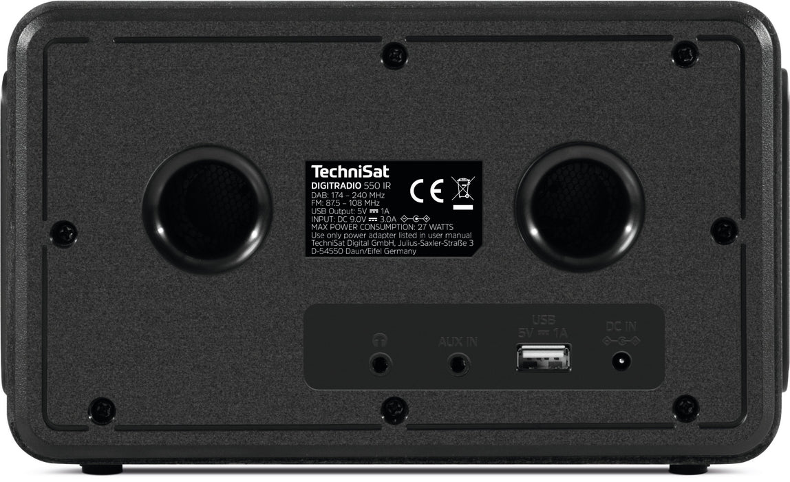 EAN 4019588039957 - TechniSat DigitRadio 550 IR Personal Digital Negro imagen 5