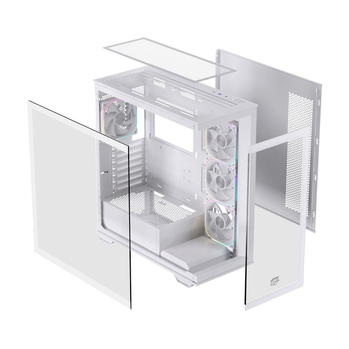 EAN 6977277361568 - Einarex EXCS-PR-700R-W carcasa de ordenador Midi Tower Blanco imagen 10