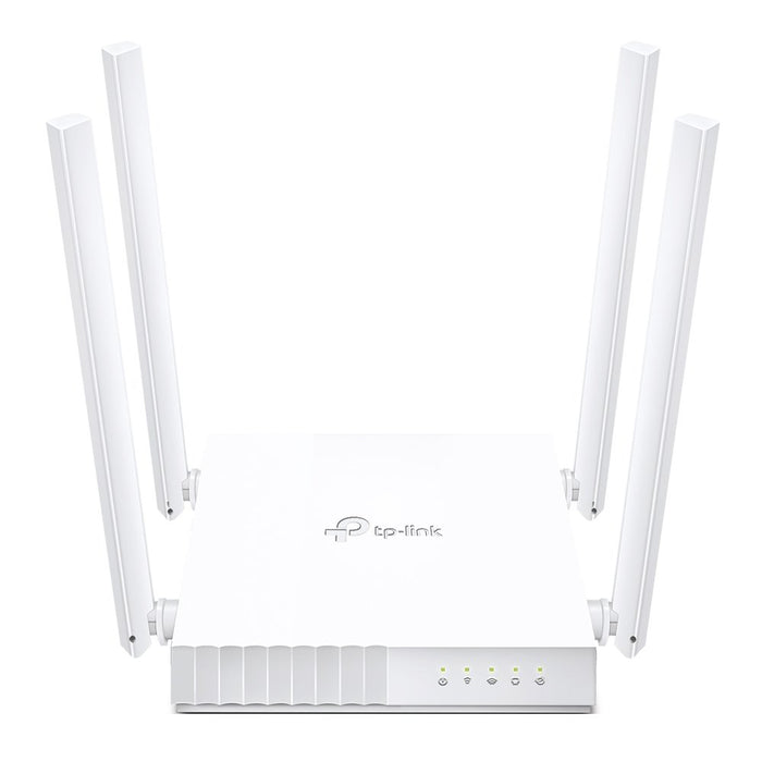 EAN 6935364089474 - TP-Link ARCHER C24 router inalámbrico Ethernet rápido Doble banda (2,4 GHz / 5 GHz) Blanco imagen 1