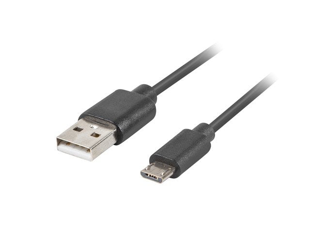EAN 5901969416350 - Lanberg CA-USBM-20CU-0010-BK cable USB USB 2.0 1 m USB A Micro-USB B Negro imagen 1