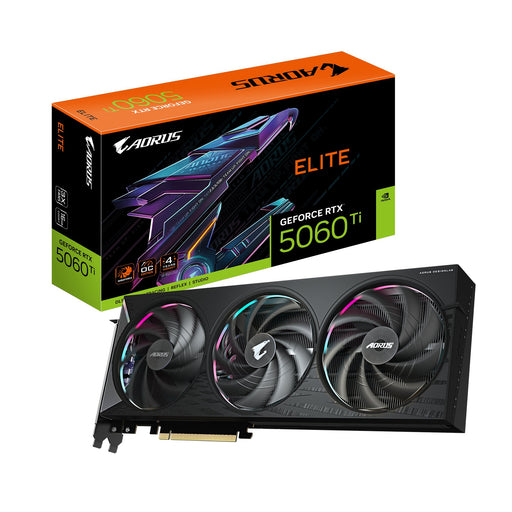 EAN 4719331356125 - GIGABYTE AORUS GeForce RTX 5060 Ti ELITE 16G NVIDIA imagen 1