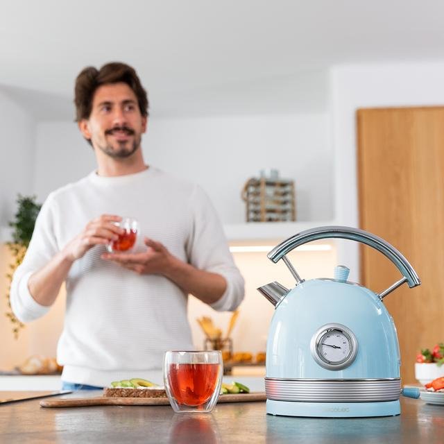 EAN 8435484014823 - Cecotec ThermoSense 420 tetera eléctrica 1,8 L 2200 W Azul claro imagen 5