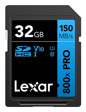 EAN 843367130122 - Lexar High-Performance 800xPRO 32 GB SDHC UHS-I Clase 10 imagen 1