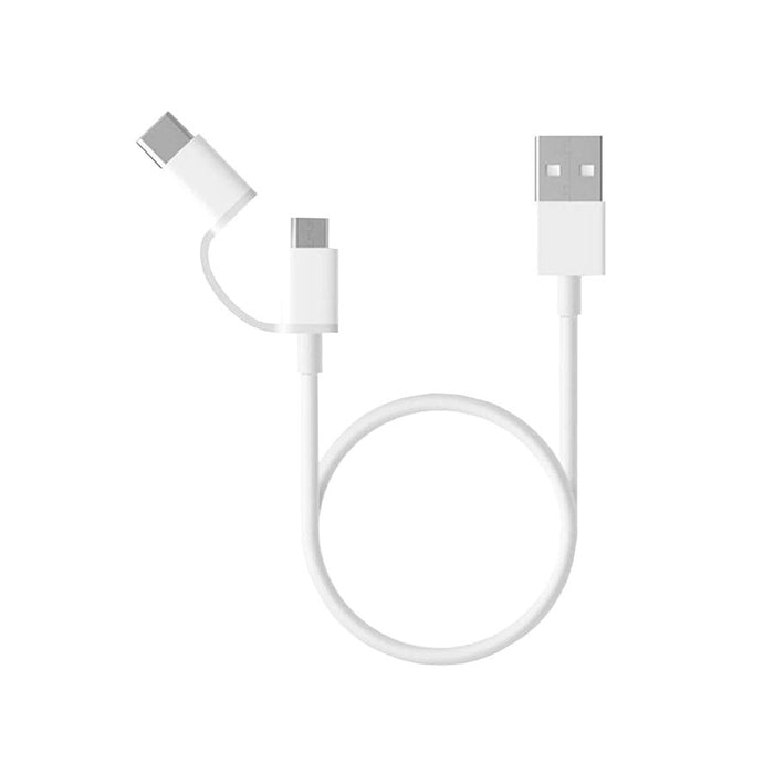 EAN 6970244524928 - Xiaomi Mi 2-in-1 USB Cable Micro USB to Type C 30cm cable USB USB 2.0 0,3 m USB A Micro-USB B Blanco imagen 1