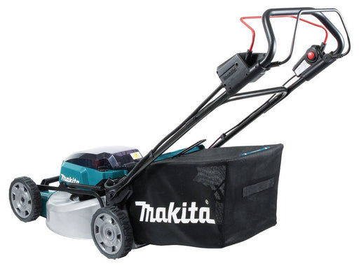 EAN 0088381735124 - Makita DLM536Z cortadora de césped Cortacésped manual Batería Negro, Turquesa imagen 2