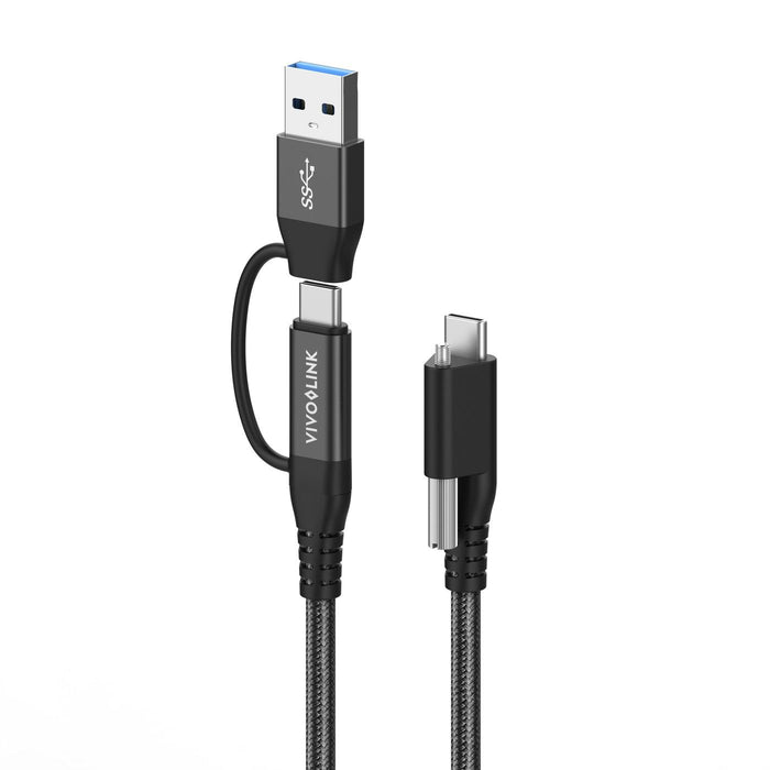 EAN 5715063076040 - Vivolink PROUSBCMM1.5ADP cable USB USB 3.2 Gen 2 (3.1 Gen 2) 1,5 m USB C Negro imagen 2