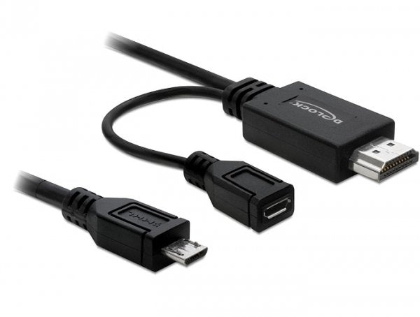 EAN 4043619829903 - DeLOCK 82990 Adaptador gráfico USB Negro imagen 1