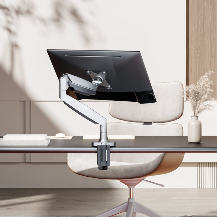 EAN 8052101433661 - Ewent EW1527 soporte para monitor 124,5 cm (49") Escritorio Plata imagen 4