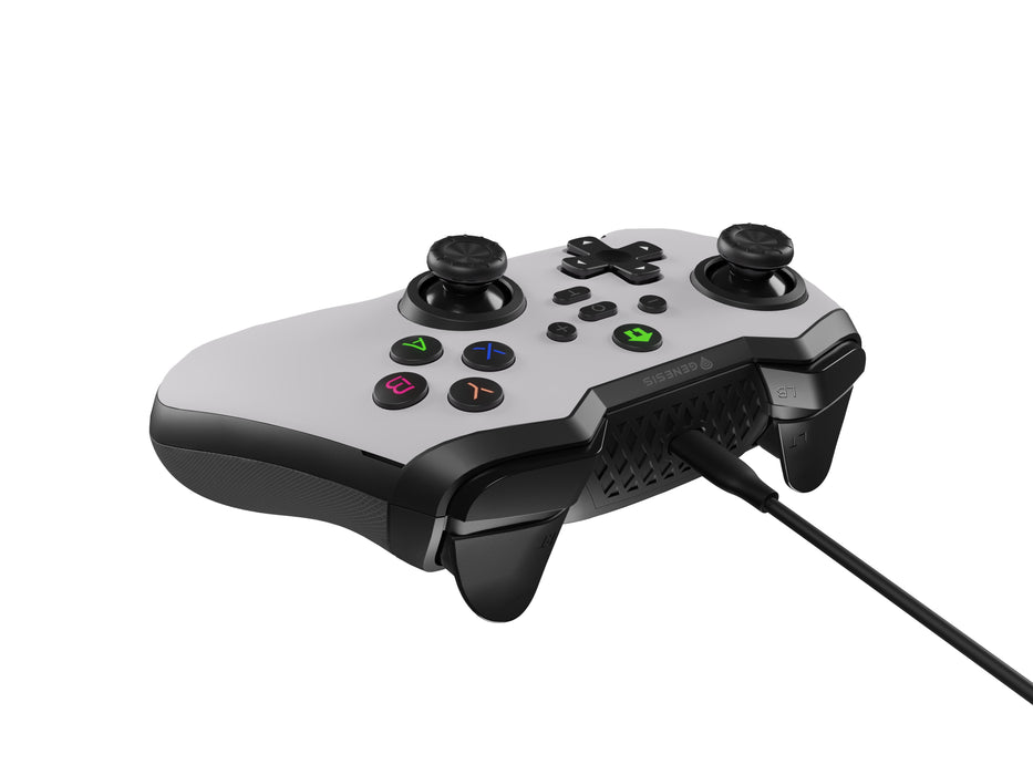 EAN 5901969443776 - GENESIS Mangan 300 Blanco USB Gamepad Analógico/Digital Android, Nintendo Switch, PC imagen 8