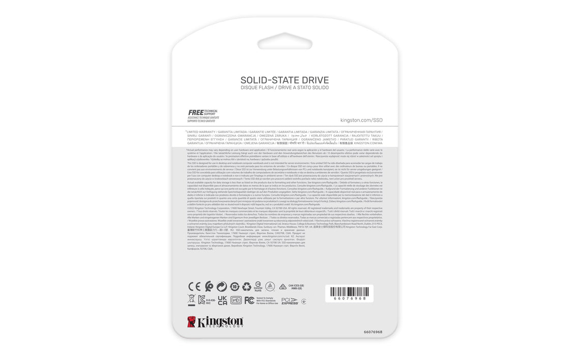 EAN 740617329858 - Kingston Technology NV2 500 GB M.2 PCI Express 4.0 NVMe 3D NAND imagen 5