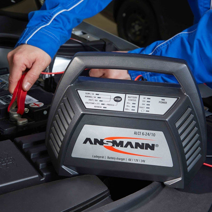EAN 4013674021512 - Ansmann ALCT6-24/10 6/12/24 V Negro imagen 8