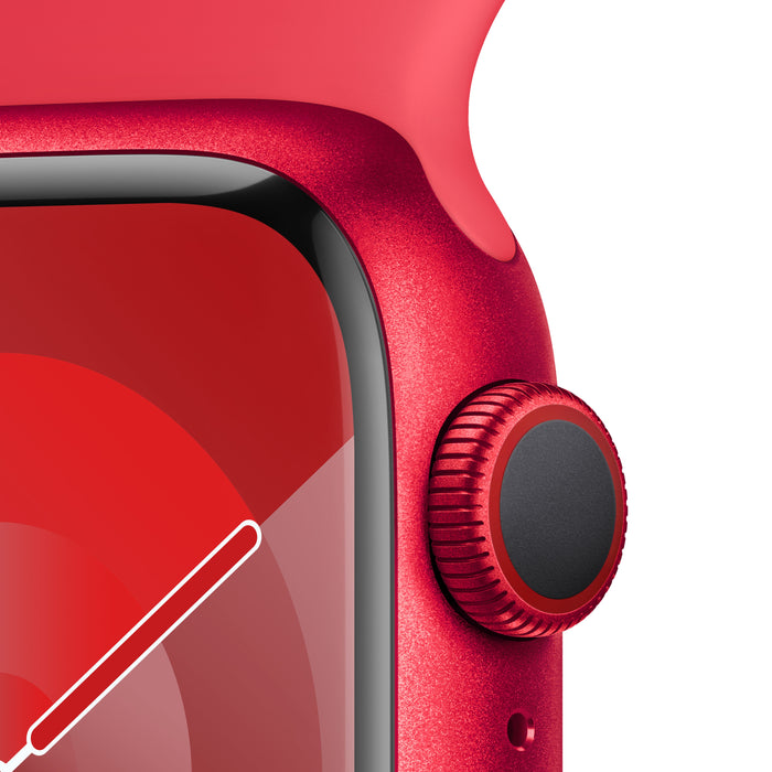 EAN 195949028137 - Apple Watch Series 9 41 mm Digital 352 x 430 Pixeles Pantalla táctil 4G Rojo Wifi GPS (satélite) imagen 3
