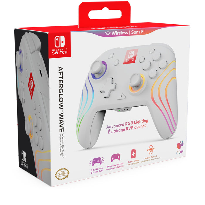 EAN 708056073893 - PDP Afterglow Wave Blanco USB Gamepad Analógico/Digital Nintendo Switch, Nintendo Switch Lite, Nintendo Sw imagen 11