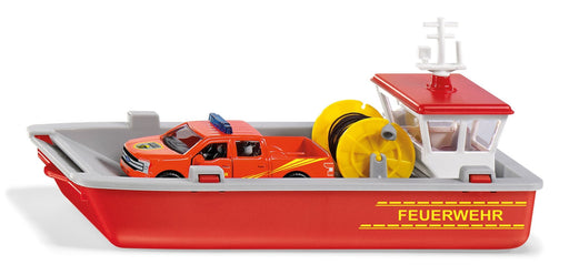 EAN 4006874021178 - Siku Fire Brigade working boat Maqueta de embarcación de la brigada contra incendios Previamente montado  imagen 2