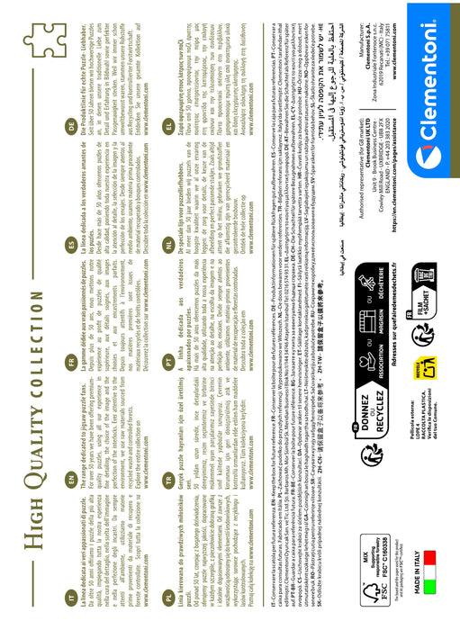 EAN 8005125398997 - Clementoni 39899 puzzle imagen 3