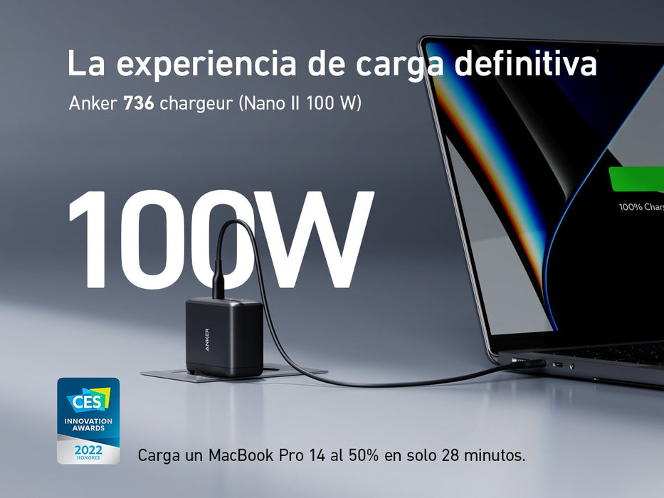 EAN 0194644098551 - Anker Powerport 736 Nano II Universal Negro Corriente alterna Carga rápida Interior imagen 8