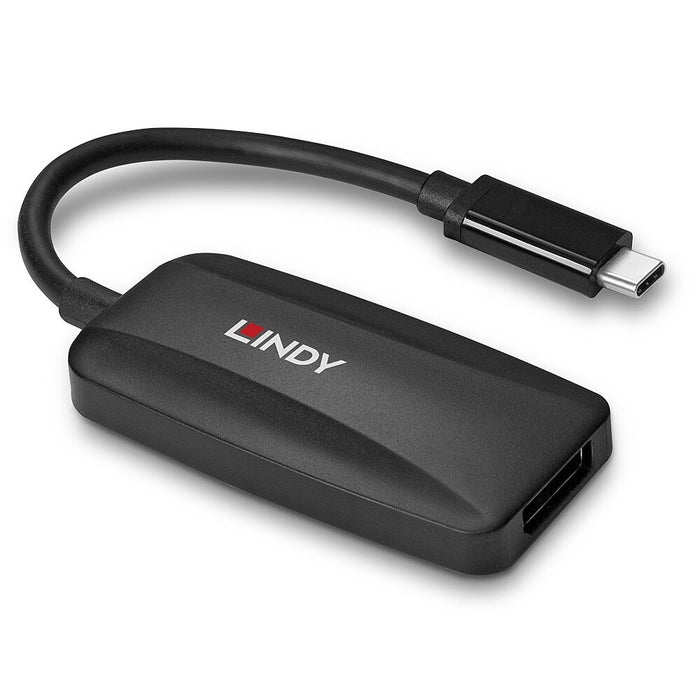 EAN 4002888433372 - Lindy 43337 adaptador de cable de vídeo 0,13 m USB Tipo C DisplayPort Negro imagen 3