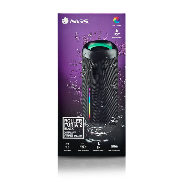 EAN 8435430623789 - NGS ROLLER FURIA 2 Altavoz portátil estéreo Negro 15 W imagen 5